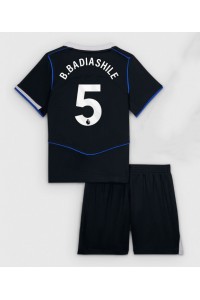 Fotbalové Dres Chelsea Benoit Badiashile #5 Dětské Třetí Oblečení 2025-26 Krátký Rukáv (+ trenýrky)